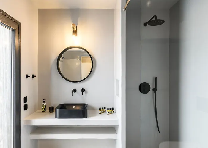 別荘 The Mykonist Merchia & Merchia Beach